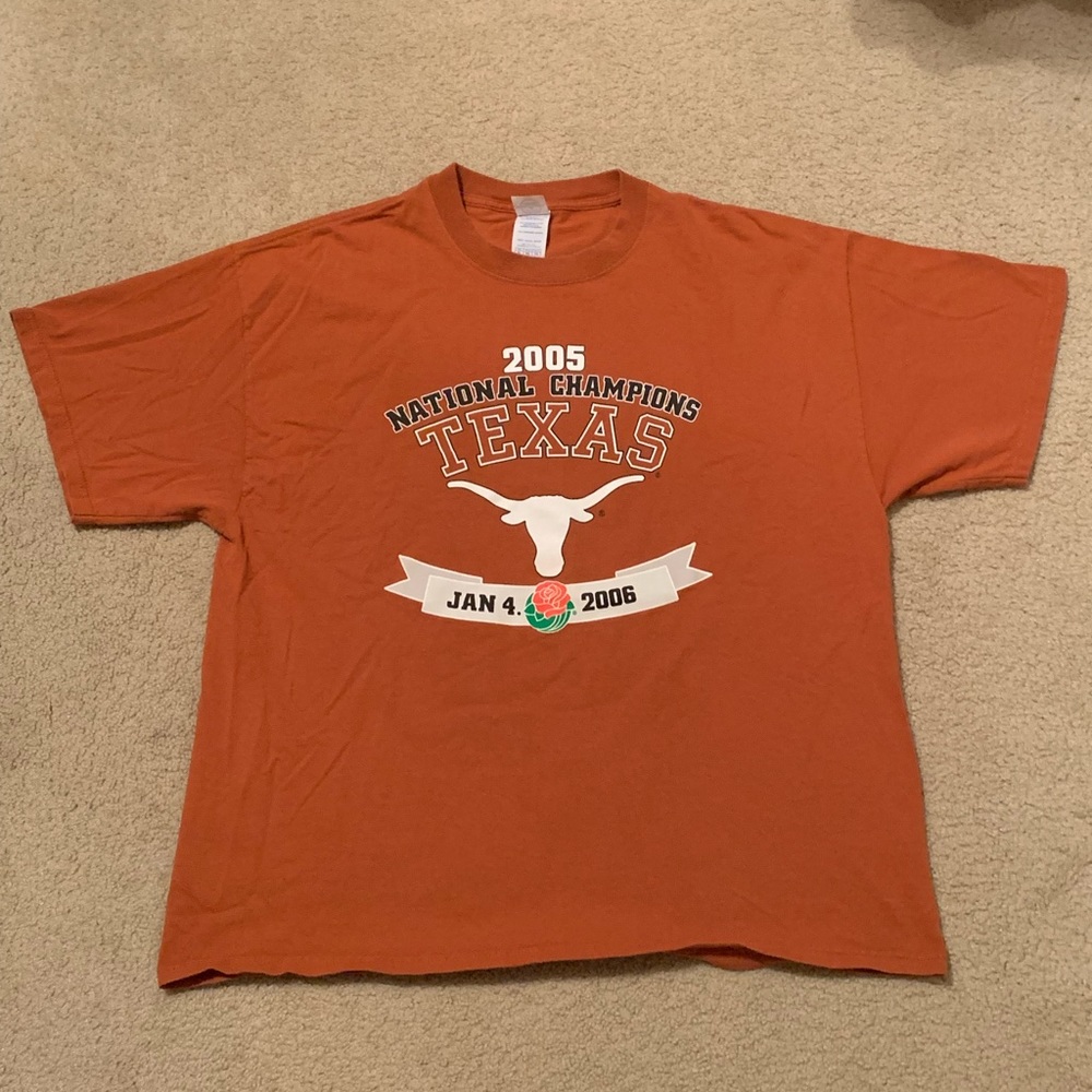 Texas Longhorns 2005 Champions NCAA Football T Shirt